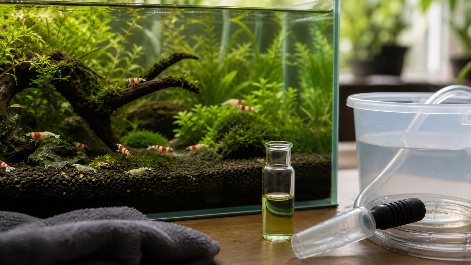 Measured ammonia or nitrite? First aid for shrimp