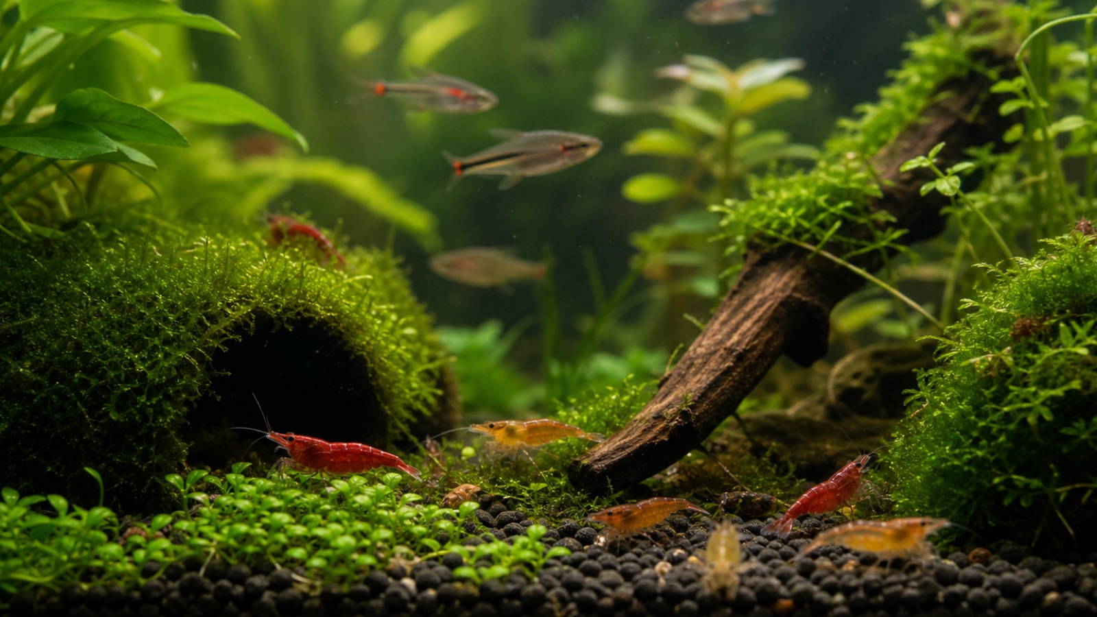 Beste Fische mit Garnelen