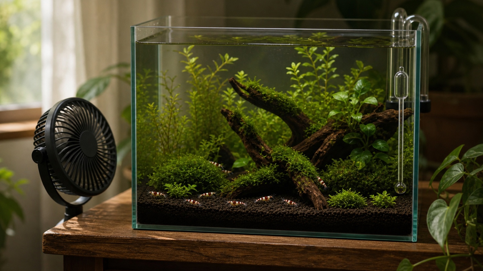 Best place for a shrimp aquarium
