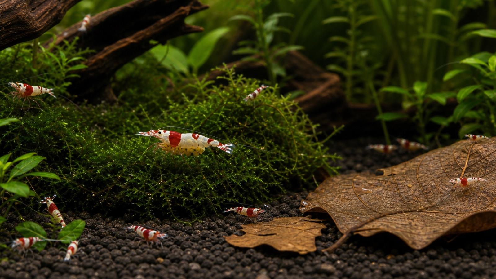 Why do I have no baby shrimp?