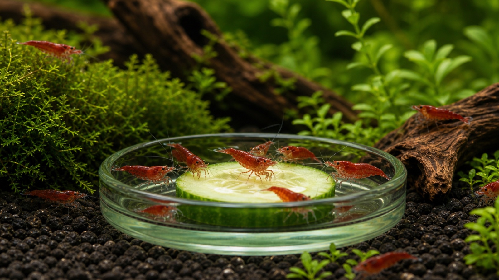 Verduras para gambas