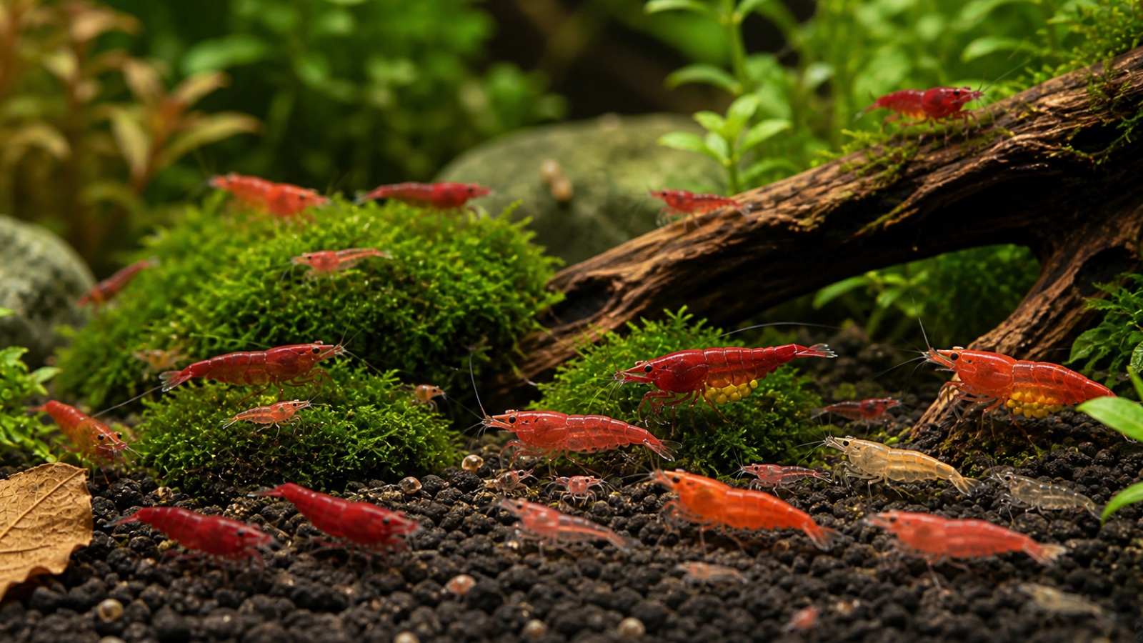 Neocaridina grading uitleg