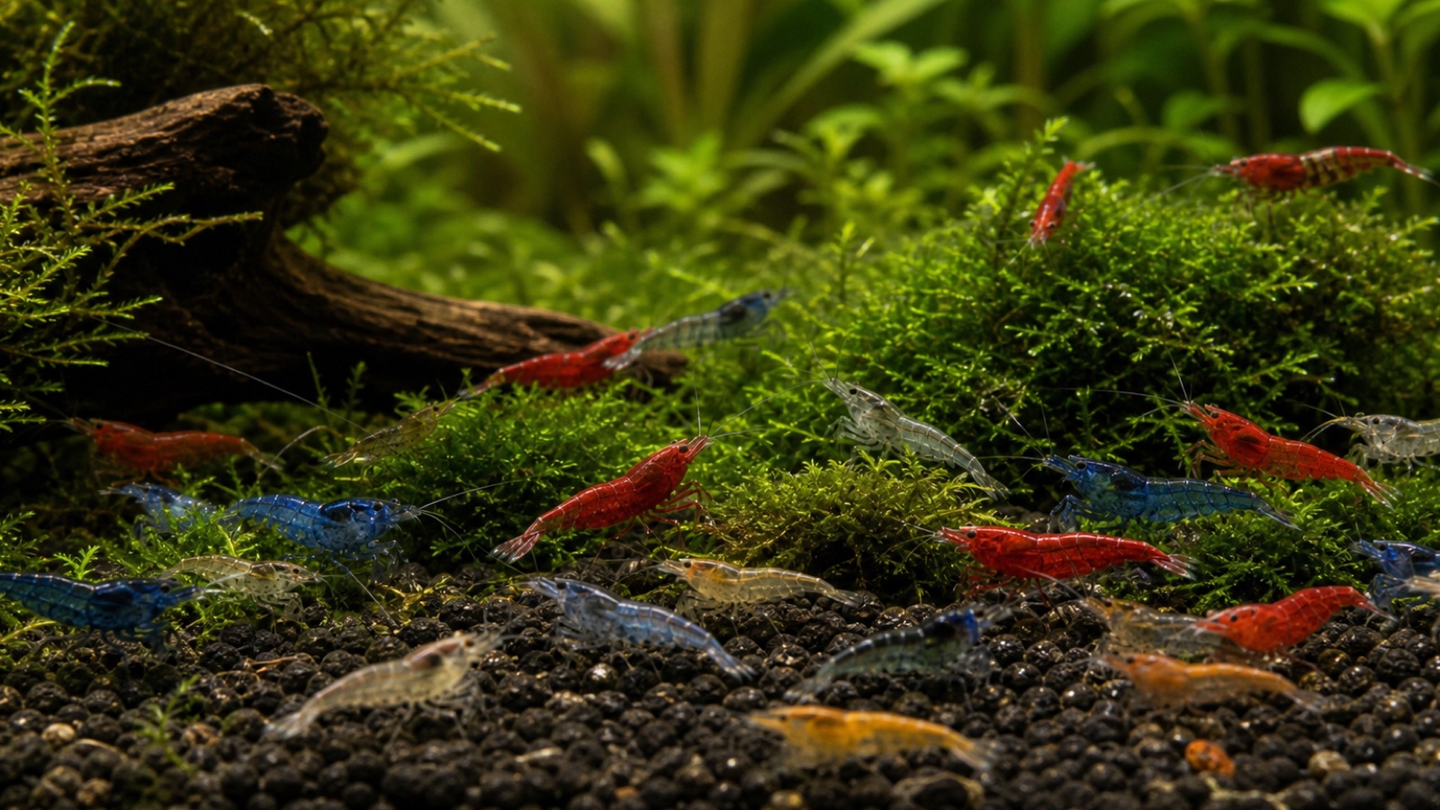 Neocaridina kleuren mengen