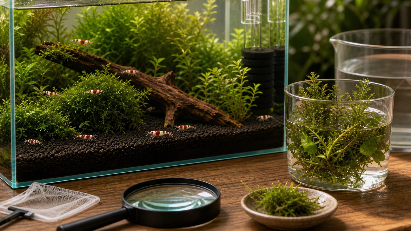 Garnalensterfte na nieuwe planten