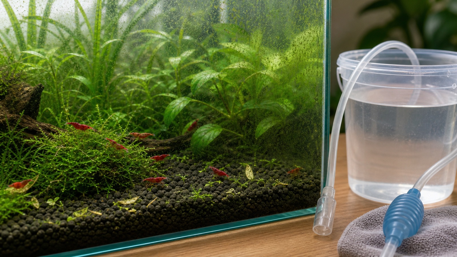 Nitrat zu hoch im Garnelenaquarium: Ursachen und sicher senken