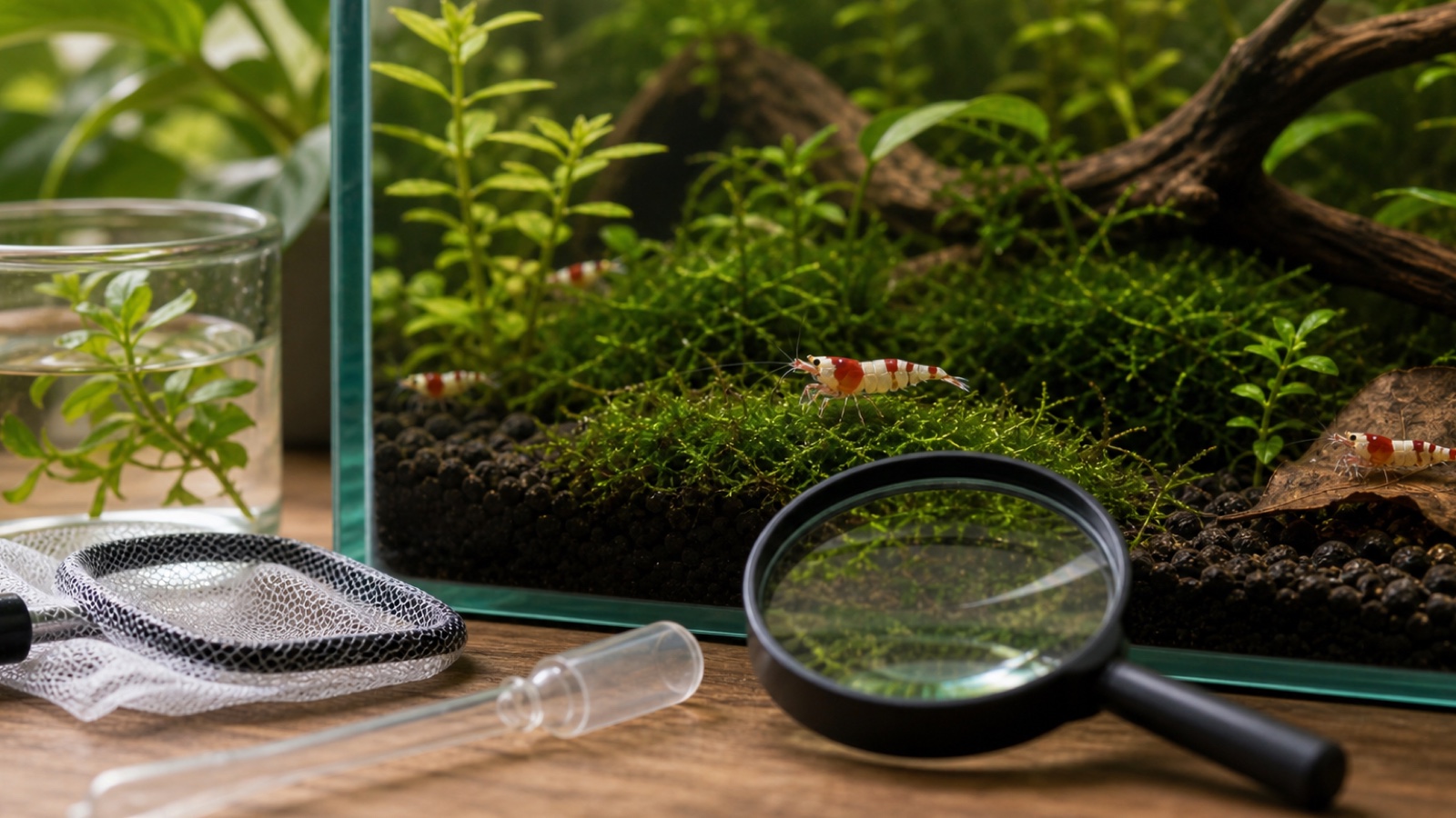 Schaalrot en rust disease bij garnalen