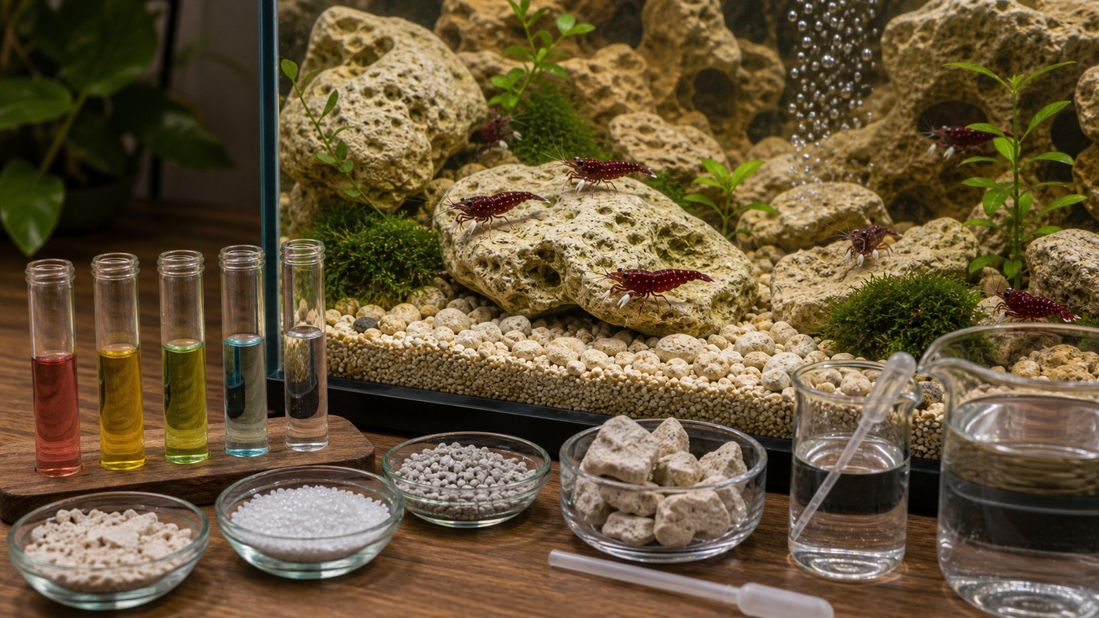 Sulawesi Wasserwerte und Mineralien