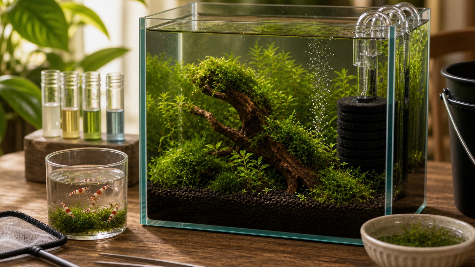 When can shrimp be added?