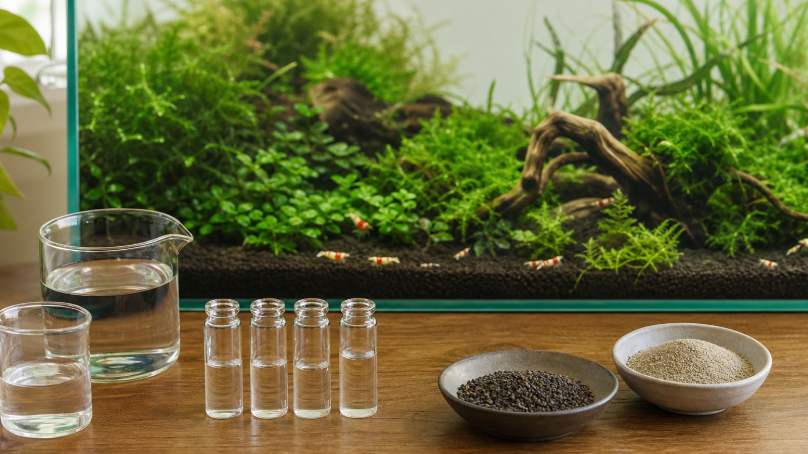 Preparing water changes