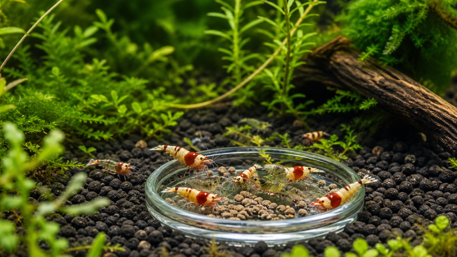 Feeding shrimp on vacation: a safe 1–14 day plan